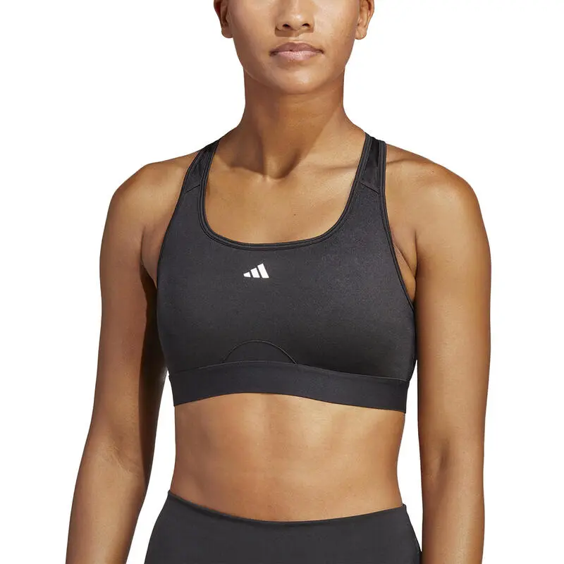 SUJETADOR HIIT DE FITNESS CARDIO ADIDAS MUJER NEGRO 5 SUJETADOR HIIT DE FITNESS CARDIO ADIDAS MUJER NEGRO - Imagen 3
