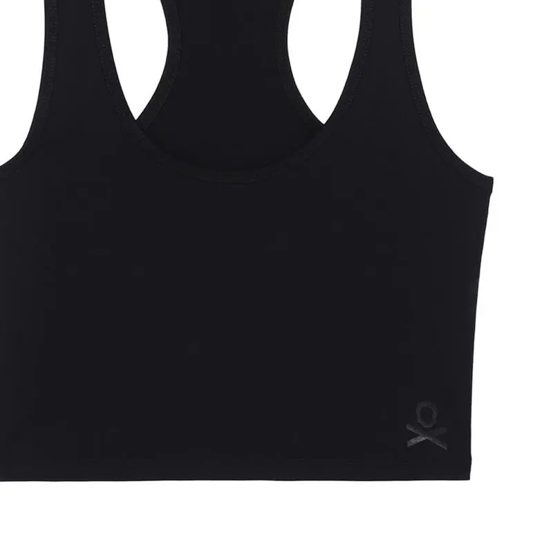 Sujetador Top Deportivo Sujeción Alta Mujer SCALPERS ADN W TOP Negro 5 Sujetador Top Deportivo Sujeción Alta Mujer SCALPERS ADN W TOP Negro - Imagen 3