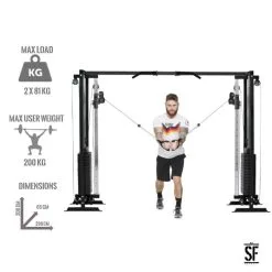 SUPRFIT Supfit Hallador Cable Pull Tower- Basement Edition - Negro 10 SUPRFIT Supfit Hallador Cable Pull Tower- Basement Edition - Negro -tienda de equipos de fitness supfit hallador cable pull tower basement edition negro 3