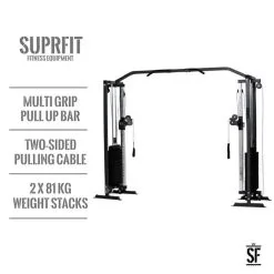SUPRFIT Supfit Hallador Cable Pull Tower Negro 9 SUPRFIT Supfit Hallador Cable Pull Tower Negro -tienda de equipos de fitness supfit hallador cable pull tower negro 2