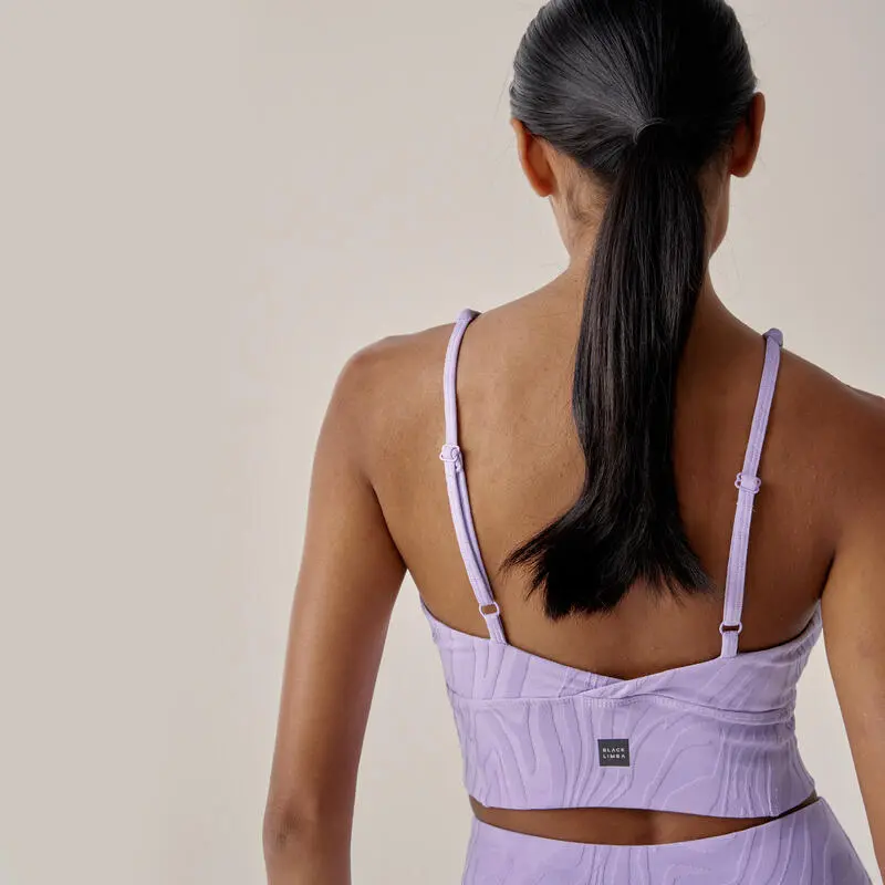 Top Deportivo Feline Sujecion Baja De Mujer Black Limba 4 Top Deportivo Feline Sujecion Baja De Mujer Black Limba - Imagen 2