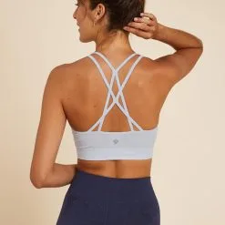 Top Yoga Mujer Kimjaly Dyn Rosa -tienda de equipos de fitness top yoga mujer kimjaly dyn gris niebla