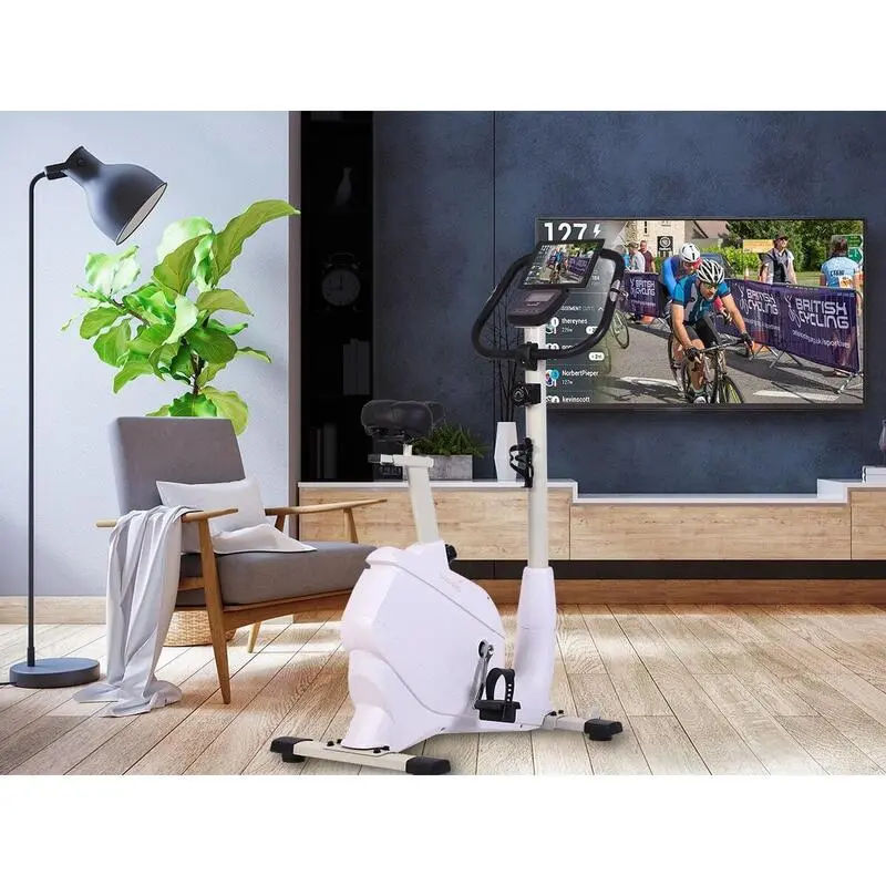 SKANDIKA Ulisses - Bicicleta Ergométrica - Compatible Con Kinomap, Zwift Y Fitshow - Gris 4 SKANDIKA Ulisses - Bicicleta Ergométrica - Compatible Con Kinomap, Zwift Y Fitshow - Gris - Imagen 2
