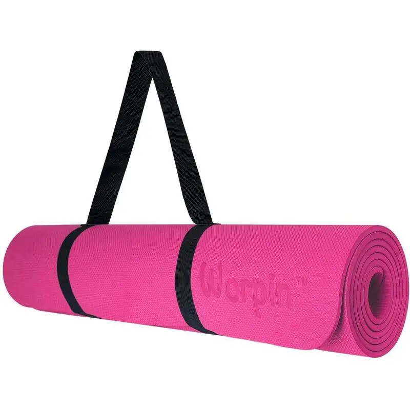 WUEPS Yoga Mat / Esterilla De Yoga Suave Confort 183 CM / Rosa 3 WUEPS Yoga Mat / Esterilla De Yoga Suave Confort 183 CM / Rosa