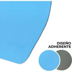 WUEPS Yoga Mat / Esterilla De Yoga Suave Confort Blue Sky Blue 183 CM 11 WUEPS Yoga Mat / Esterilla De Yoga Suave Confort Blue Sky Blue 183 CM -tienda de equipos de fitness yoga mat esterilla de yoga suave confort blue sky blue 183 cm 3