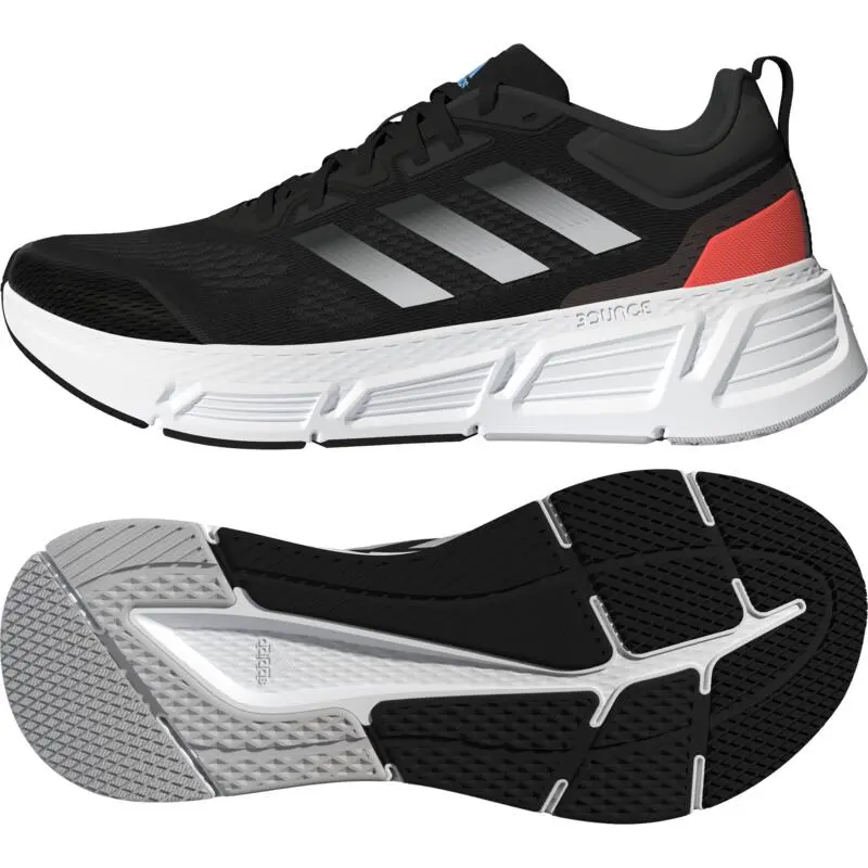 Zapatillas Running Adidas Questar Hombre Negro 4 Zapatillas Running Adidas Questar Hombre Negro - Imagen 2